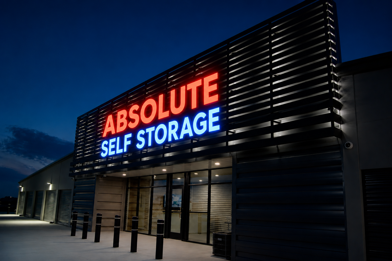 Absolute Self Storage facility